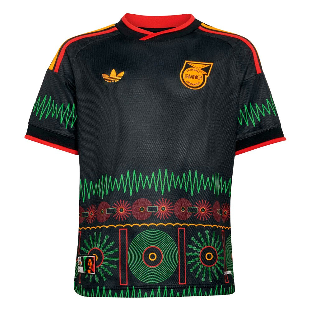 Jamaica National Team Youth 2026 Replica Jersey Black - Adidas