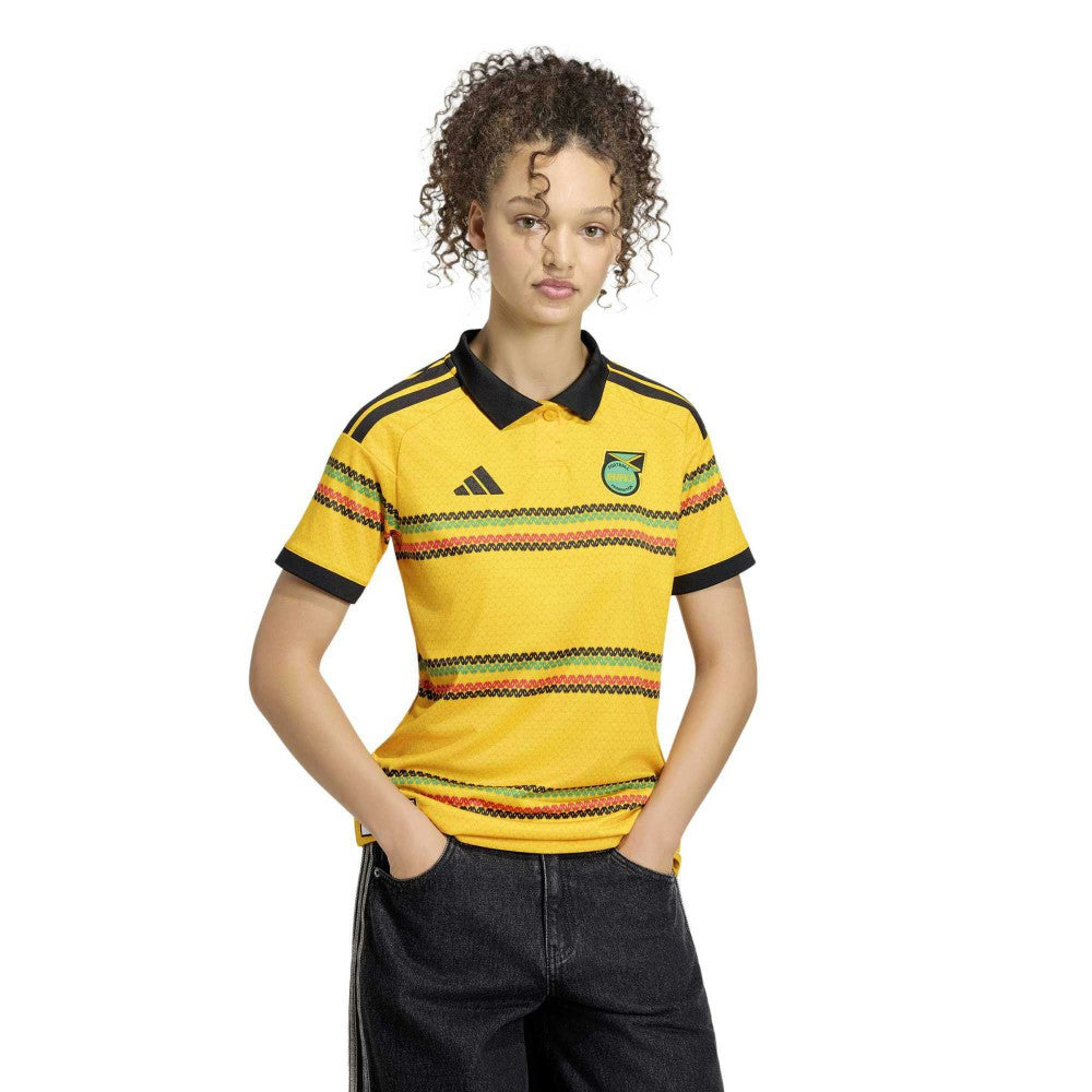 Jamaica National Team Women's 2026 Home Replica Jersey Yellow - Adidas