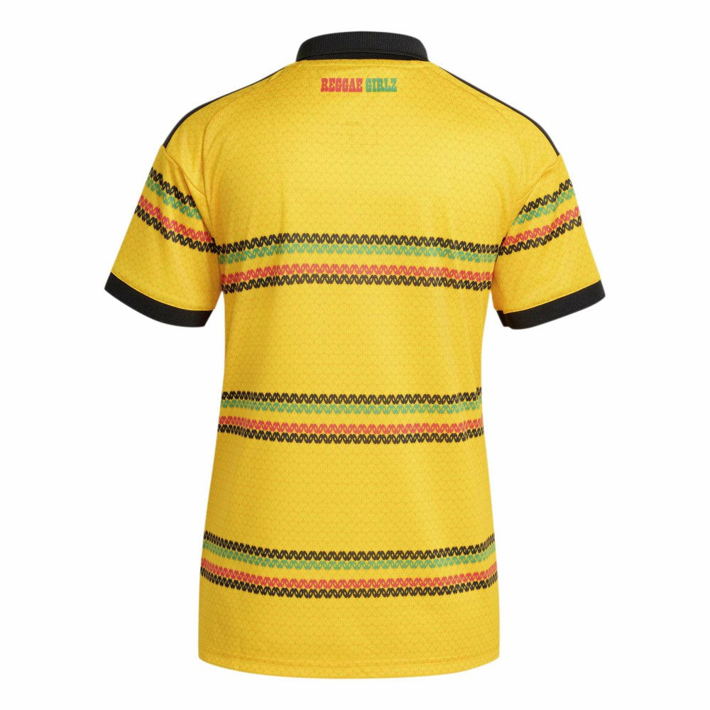 Jamaica National Team Women's 2026 Home Replica Jersey Yellow - Adidas
