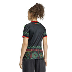 Jamaica National Team Women's 2026 Away Replica Jersey Black - Adidas