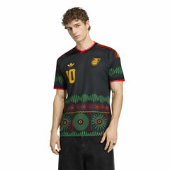 Bob Marley Jamaica National Team 2026 Away Replica Jersey Black - Adidas