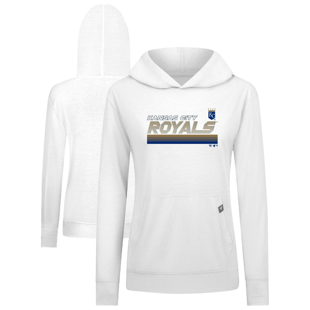 Kansas City Royals Levelwear Women's Relay Breaker Pullover Hoodie | MLB For sale