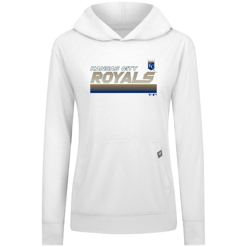Kansas City Royals Levelwear Women's Relay Breaker Pullover Hoodie | MLB For sale