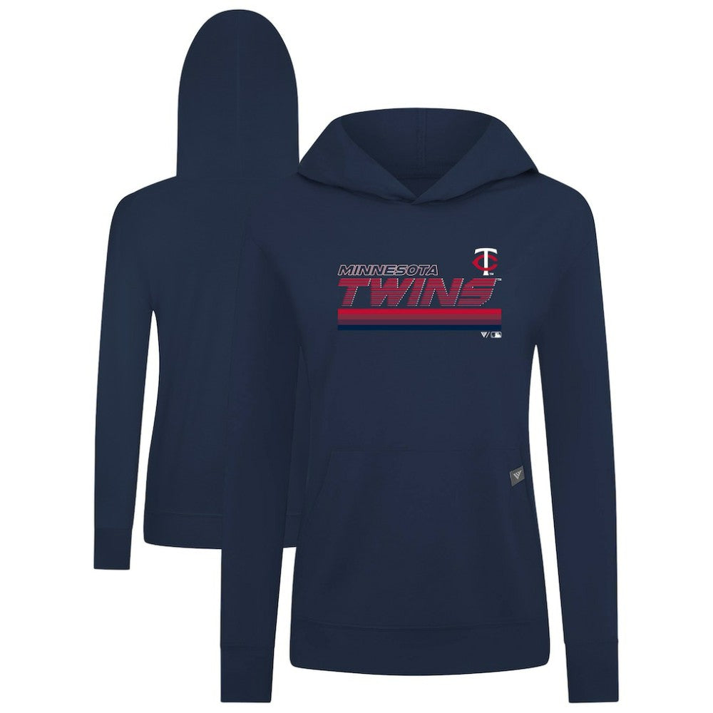 Minnesota Twins Levelwear Women's Relay Breaker Pullover Hoodie | MLB US