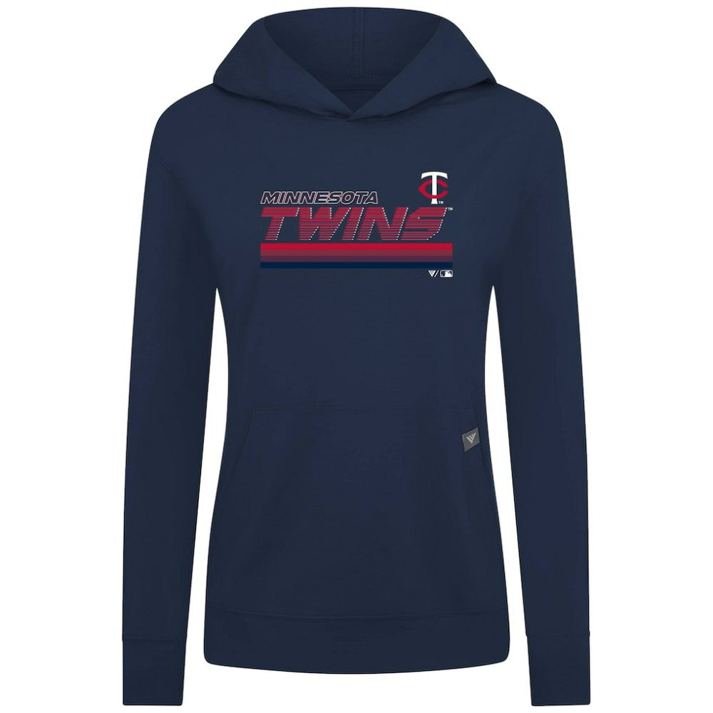 Minnesota Twins Levelwear Women's Relay Breaker Pullover Hoodie | MLB US