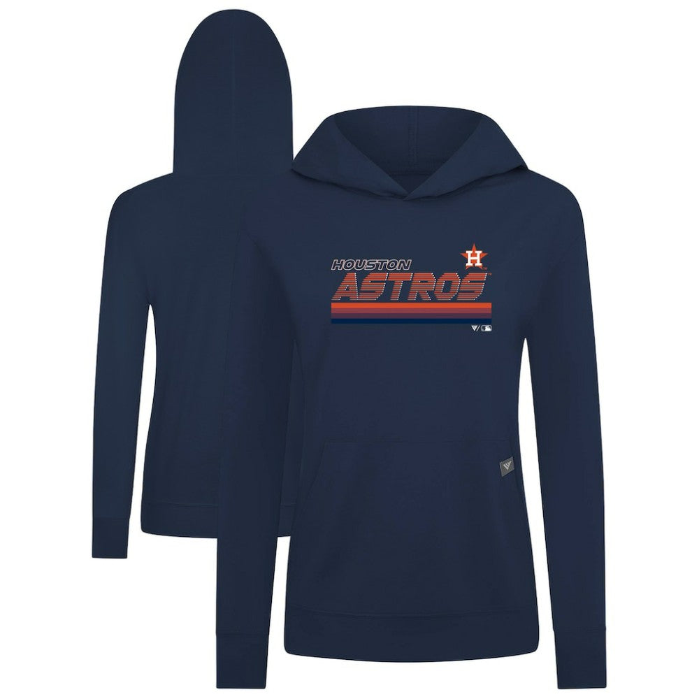 Houston Astros Levelwear Women's Relay Breaker Pullover Hoodie | MLB On Sale