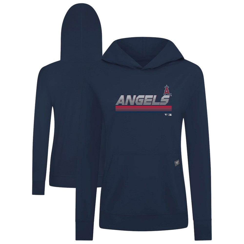 Los Angeles Angels Levelwear Women's Relay Breaker Pullover Hoodie | MLB For sale