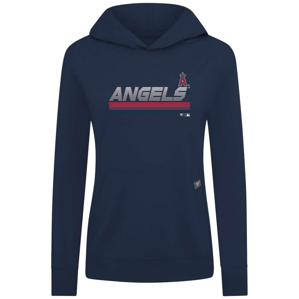 Los Angeles Angels Levelwear Women's Relay Breaker Pullover Hoodie | MLB For sale