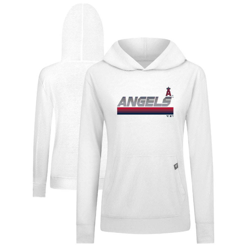 Los Angeles Angels Levelwear Women's Relay Breaker Pullover Hoodie | MLB Shop
