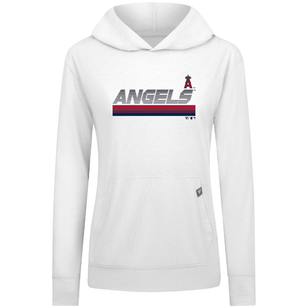 Los Angeles Angels Levelwear Women's Relay Breaker Pullover Hoodie | MLB Shop