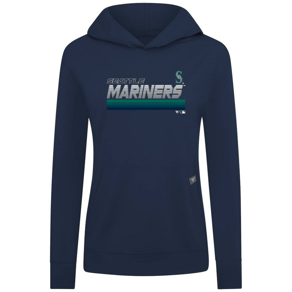 Seattle Mariners Levelwear Women's Relay Breaker Pullover Hoodie | MLB Shop