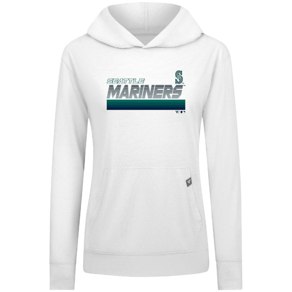 Seattle Mariners Levelwear Women's Relay Breaker Pullover Hoodie | MLB US