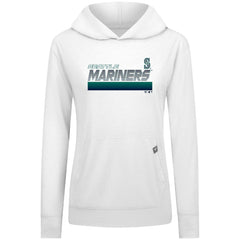 Seattle Mariners Levelwear Women's Relay Breaker Pullover Hoodie | MLB US