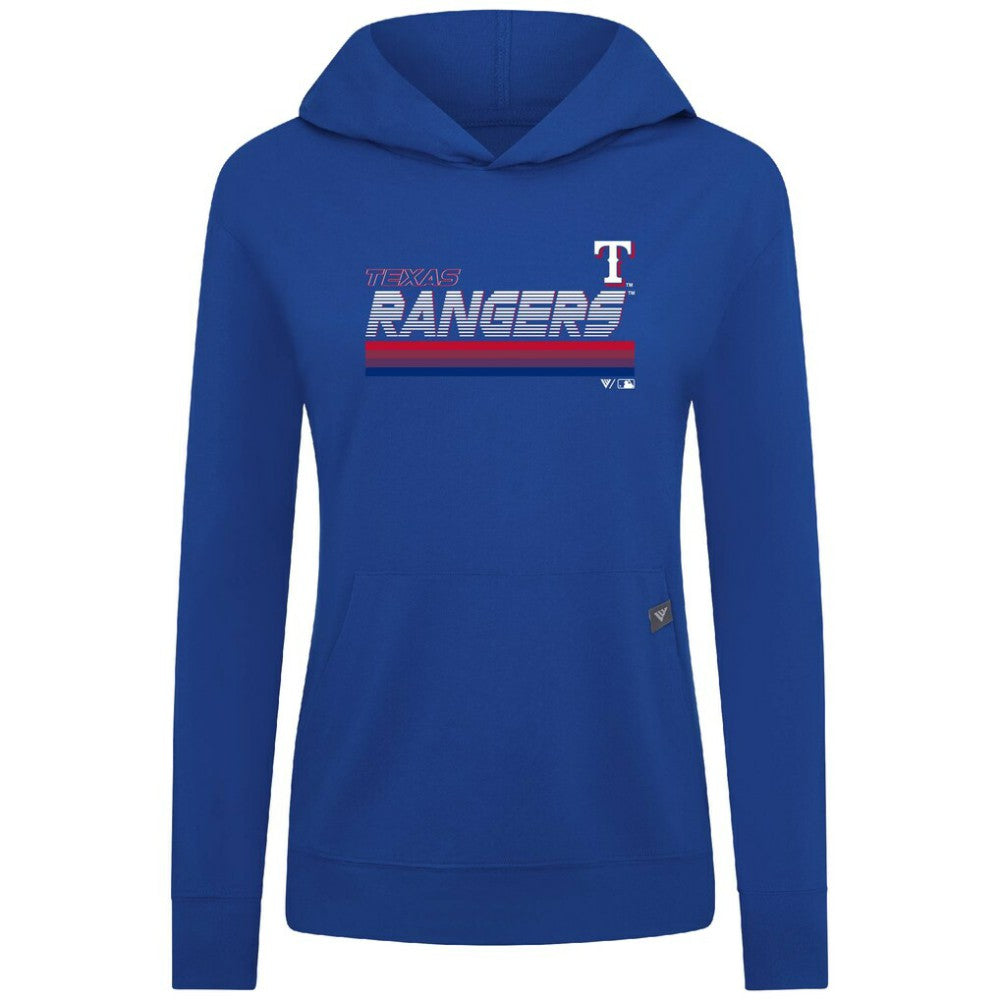 Texas Rangers Levelwear Women's Relay Breaker Pullover Hoodie | MLB For sale