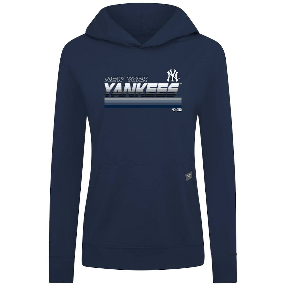 New York Yankees Levelwear Women's Relay Breaker Pullover Hoodie | MLB On Sale