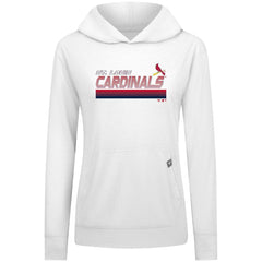 St. Louis Cardinals Levelwear Women's Relay Breaker Pullover Hoodie | MLB On Sale