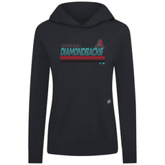 Arizona Diamondbacks Levelwear Women's Relay Breaker Pullover Hoodie | MLB For sale