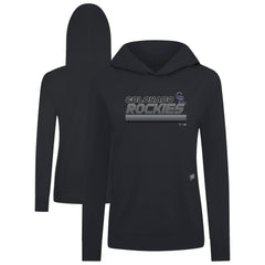 Colorado Rockies Levelwear Women's Relay Breaker Pullover Hoodie | MLB Shop