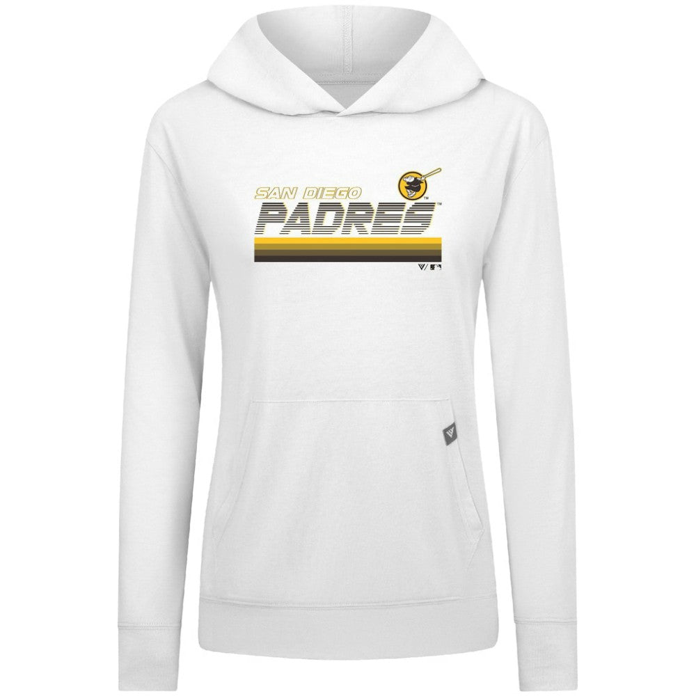 San Diego Padres Levelwear Women's Relay Breaker Pullover Hoodie | MLB Near me