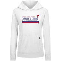 Philadelphia Phillies Levelwear Women's Relay Breaker Pullover Hoodie | MLB On Sale