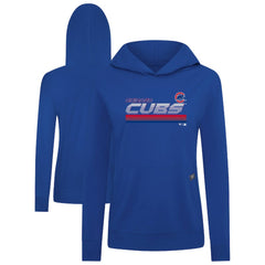 Chicago Cubs Levelwear Women's Relay Breaker Pullover Hoodie | MLB Shop