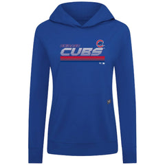 Chicago Cubs Levelwear Women's Relay Breaker Pullover Hoodie | MLB Shop