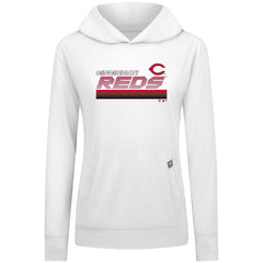 Cincinnati Reds Levelwear Women's Relay Breaker Pullover Hoodie | MLB Online