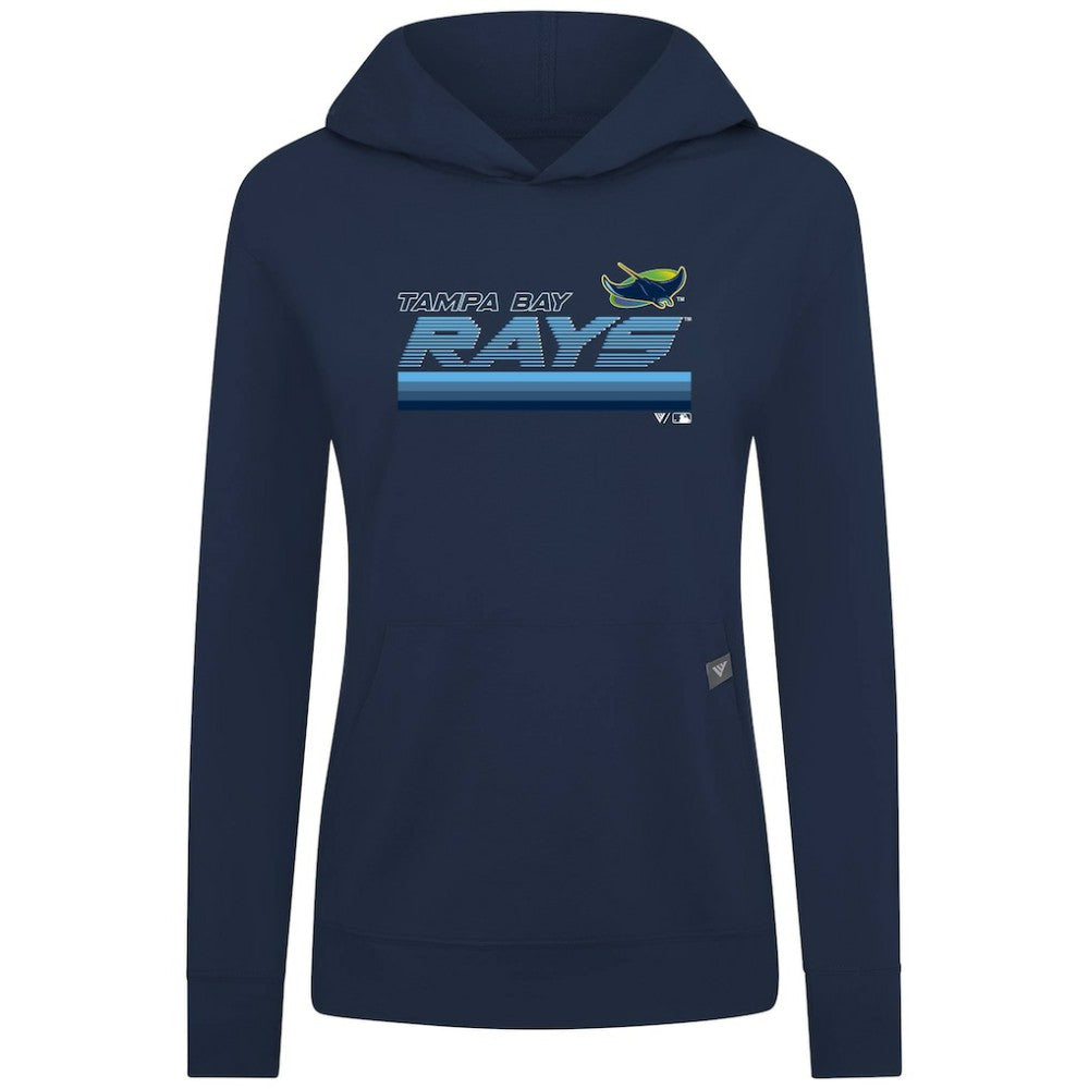Tampa Bay Rays Levelwear Women's Relay Breaker Pullover Hoodie | MLB New