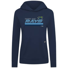 Tampa Bay Rays Levelwear Women's Relay Breaker Pullover Hoodie | MLB New
