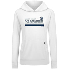 New York Yankees Levelwear Women's Relay Breaker Pullover Hoodie | MLB Outlet