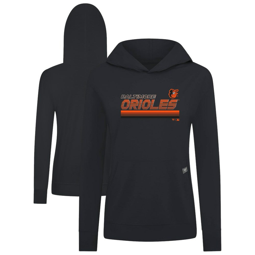 Baltimore Orioles Levelwear Women's Relay Breaker Pullover Hoodie | MLB Sale