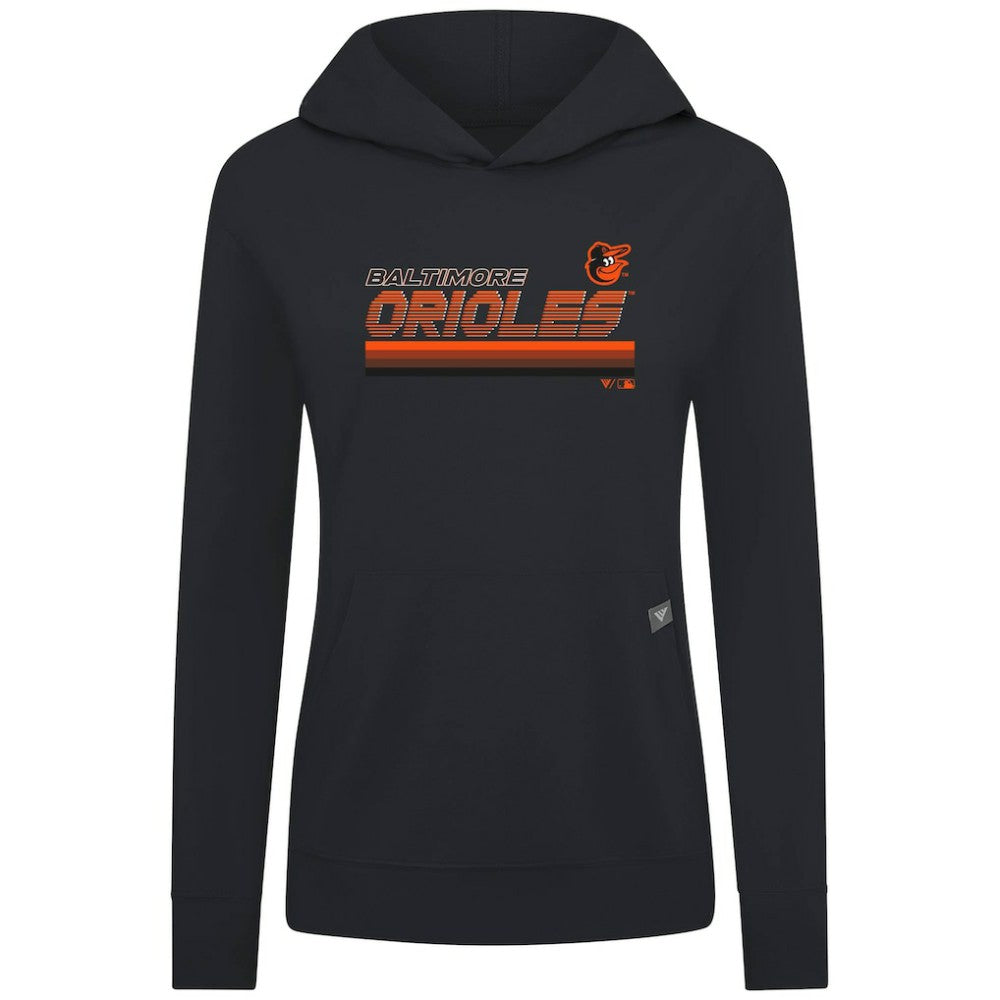 Baltimore Orioles Levelwear Women's Relay Breaker Pullover Hoodie | MLB Sale