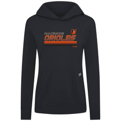 Baltimore Orioles Levelwear Women's Relay Breaker Pullover Hoodie | MLB Sale