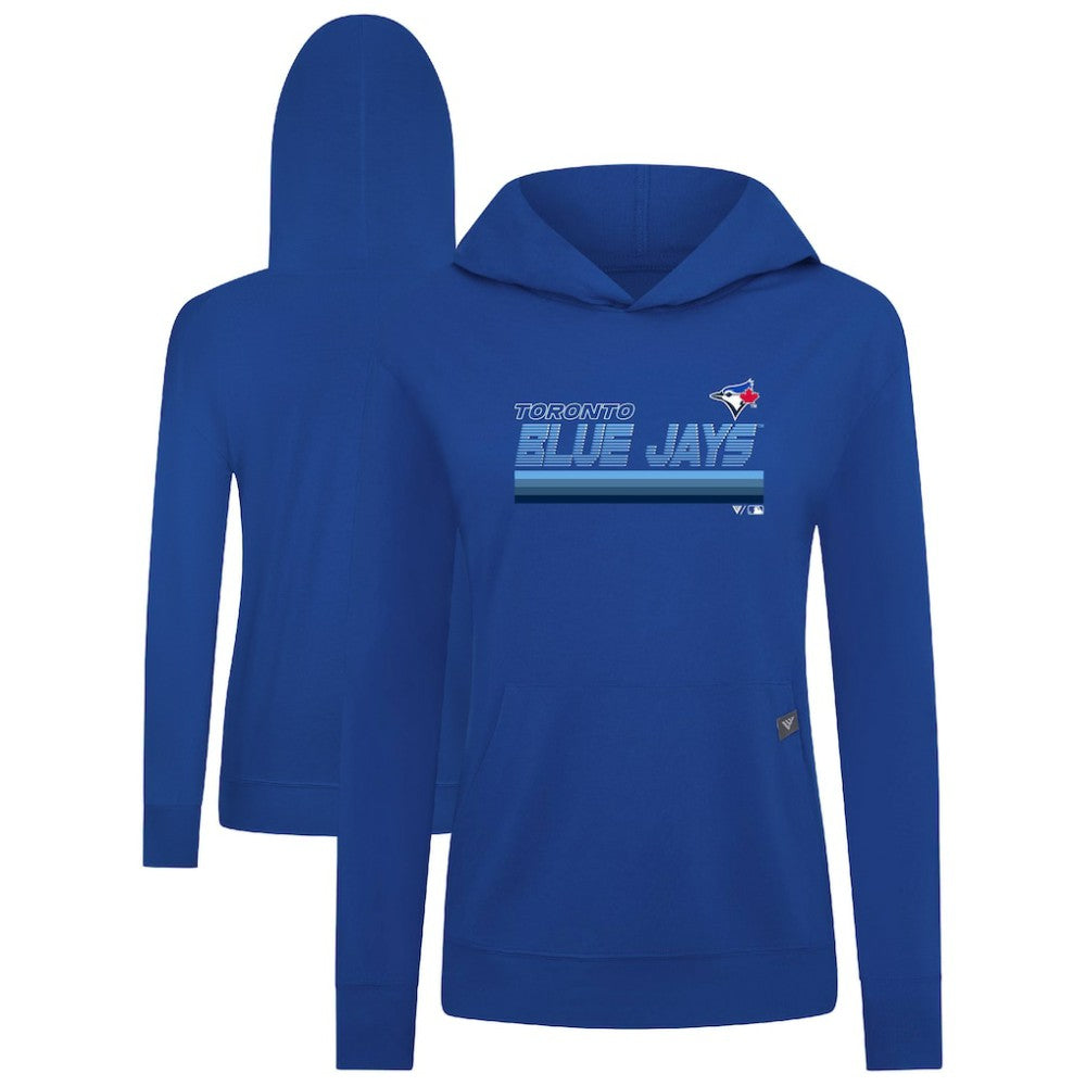 Toronto Blue Jays Levelwear Women's Relay Breaker Pullover Hoodie | MLB New