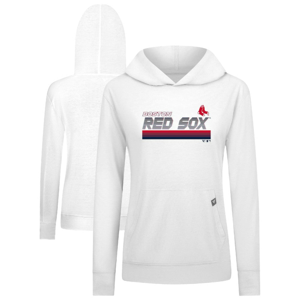 Boston Red Sox Levelwear Women's Relay Breaker Pullover Hoodie | MLB New