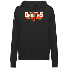 Baltimore Orioles Levelwear Women's Adorn Retro 3D Pullover Hoodie | MLB US