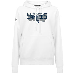 New York Yankees Levelwear Women's Adorn Retro 3D Pullover Hoodie | MLB New