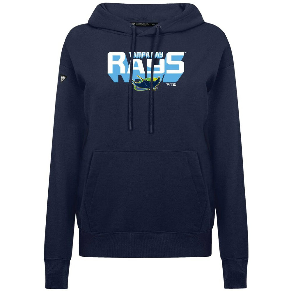 Tampa Bay Rays Levelwear Women's Adorn Retro 3D Pullover Hoodie | MLB Near me