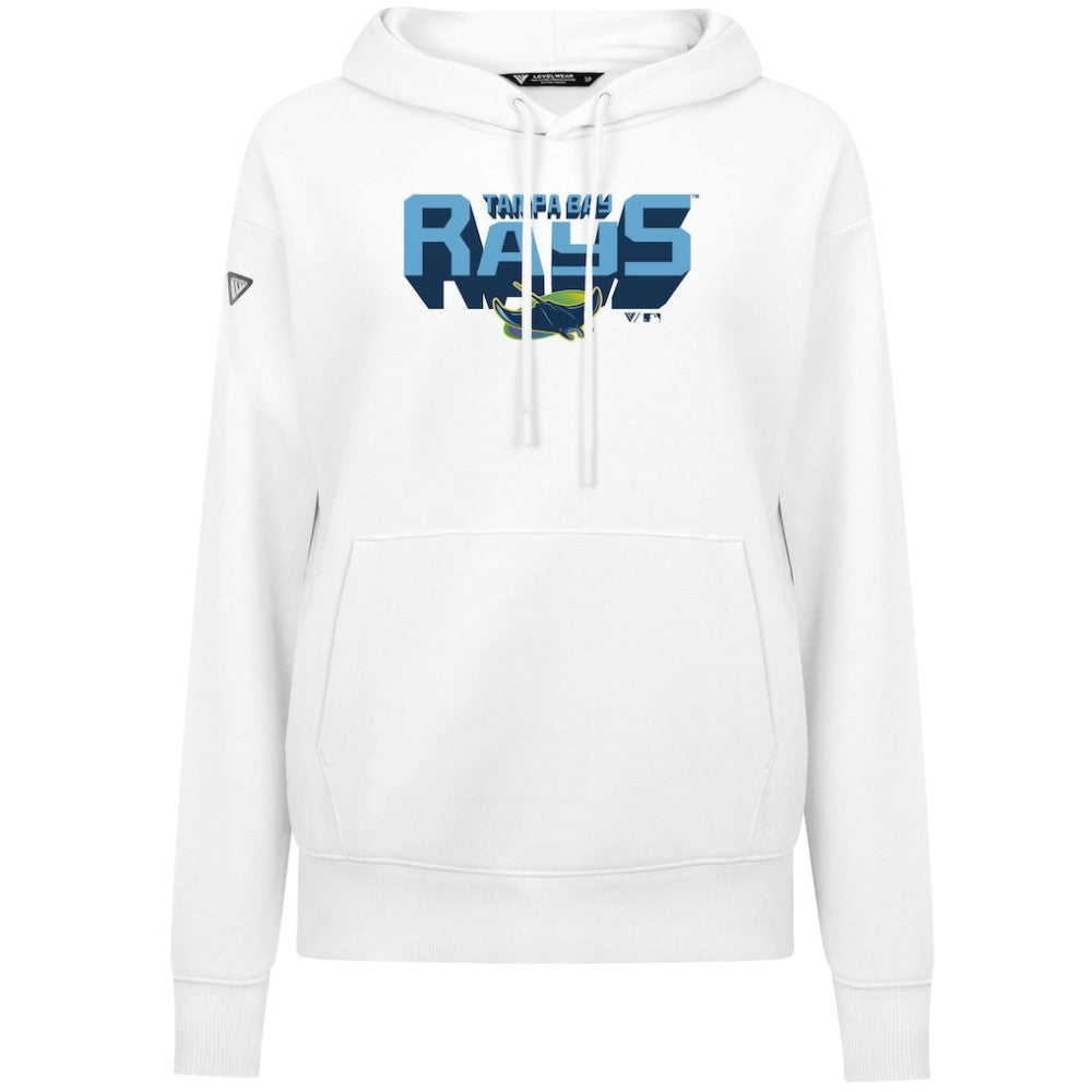 Tampa Bay Rays Levelwear Women's Adorn Retro 3D Pullover Hoodie | MLB Near me