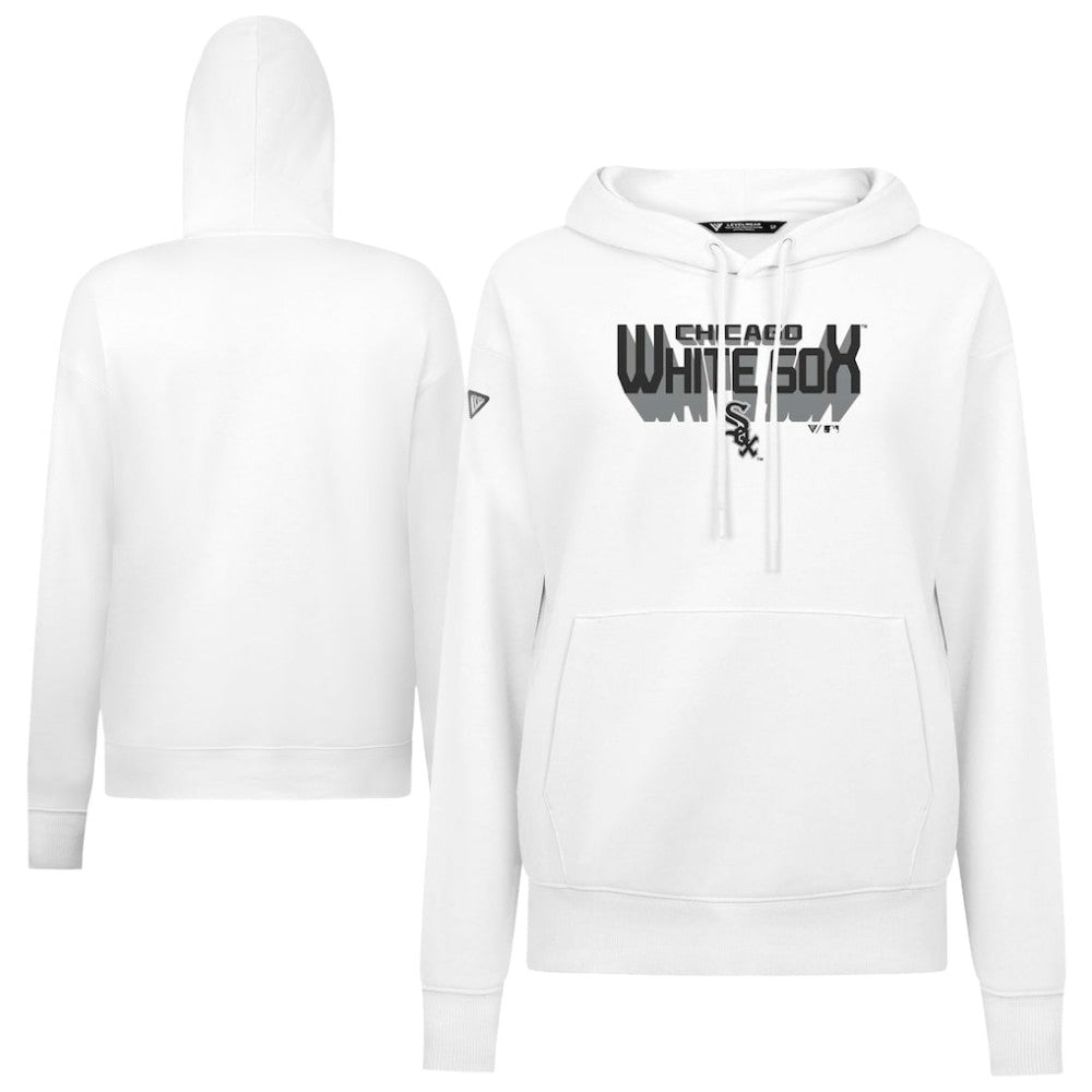 Chicago White Sox Levelwear Women's Adorn Retro 3D Pullover Hoodie | MLB Online