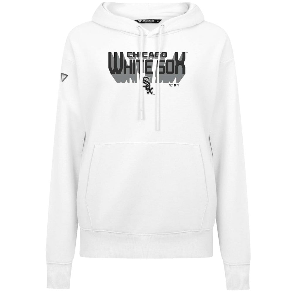 Chicago White Sox Levelwear Women's Adorn Retro 3D Pullover Hoodie | MLB Online