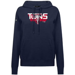 Minnesota Twins Levelwear Women's Adorn Retro 3D Pullover Hoodie | MLB Discount