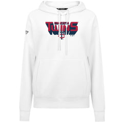 Minnesota Twins Levelwear Women's Adorn Retro 3D Pullover Hoodie | MLB Outlet