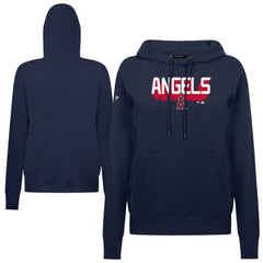 Los Angeles Angels Levelwear Women's Adorn Retro 3D Pullover Hoodie | MLB For sale