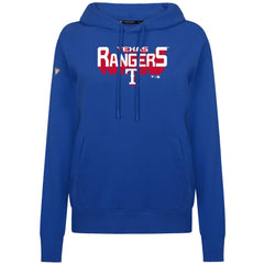 Texas Rangers Levelwear Women's Adorn Retro 3D Pullover Hoodie | MLB New
