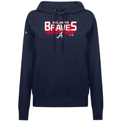 Atlanta Braves Levelwear Women's Adorn Retro 3D Pullover Hoodie | MLB Online