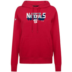 Washington Nationals Levelwear Women's Adorn Retro 3D Pullover Hoodie | MLB Online