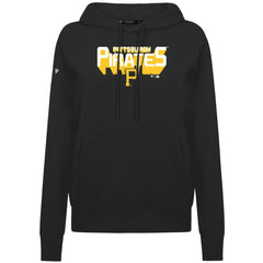 Pittsburgh Pirates Levelwear Women's Adorn Retro 3D Pullover Hoodie | MLB On Sale