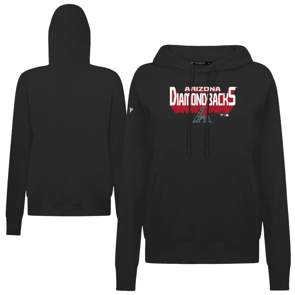 Arizona Diamondbacks Levelwear Women's Adorn Retro 3D Pullover Hoodie | MLB Outlet