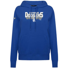 Los Angeles Dodgers Levelwear Women's Adorn Retro 3D Pullover Hoodie | MLB Outlet